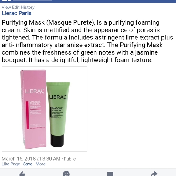 🆕Lierac Purifying Mask NEW - Picture 8 of 9